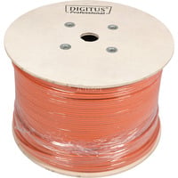 Digitus Cable de instalación profesional Cat.7 S/FTP simplex, Cca naranja