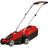 EINHELL GE-CM 18/32 Li-Solo Cortacésped de empuje a gasolina Batería Negro, Rojo rojo/Negro, Cortacésped de empuje a gasolina, 180 m², 32 cm, 30 cm, 70 cm, 25 L