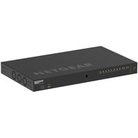 Netgear GSM4212UX Gestionado L2/L3 Gigabit Ethernet (10/100/1000) Energía sobre Ethernet (PoE) 1U Negro, Interruptor/Conmutador Gestionado, L2/L3, Gigabit Ethernet (10/100/1000), Energía sobre Ethernet (PoE), Montaje en rack, 1U