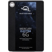 OWC Mercury Electra 6G 2.5" 1024 GB SATA 3D NAND, Unidad de estado sólido negro, 1024 GB, 2.5", 6 Gbit/s