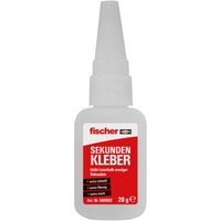fischer GOW Pegamento instantáneo, 20g transparente