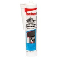 fischer Masilla acrílica DA BR 310ml, sellador marrón