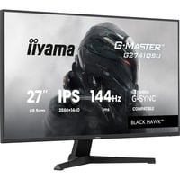 iiyama G-MASTER G2741QSU-B1 pantalla para PC 68,6 cm (27") 2560 x 1440 Pixeles 4K Ultra HD QLED Negro, Monitor de gaming negro (mate), 68,6 cm (27"), 2560 x 1440 Pixeles, 4K Ultra HD, QLED, 1 ms, Negro