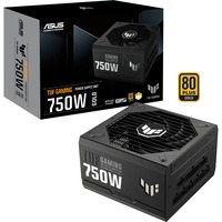 ASUS TUF Gaming 750W Gold, Fuente de alimentación de PC negro