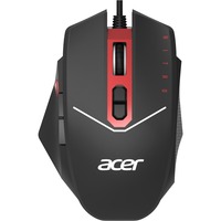 Acer GP.MCE11.01R ratón mano derecha USB tipo A Óptico 4200 DPI, Ratones para gaming negro/Rojo, mano derecha, Óptico, USB tipo A, 4200 DPI, Negro