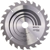 Bosch 2 608 640 725 no categorizado, Hoja de sierra Madera, 23,5 cm, 3 cm, 1,8 mm, 2,8 mm, ATB (Biselado alterno)