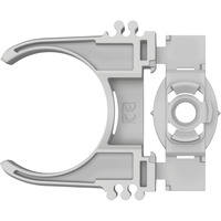 Bosch Clip para tubería PRO EPC-32, 50 piezas, Brida gris claro