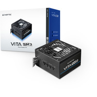 Chieftec VITA SM3 650W, Fuente de alimentación de PC negro