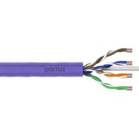 Digitus Cable de instalación Professional Cat.6 U/UTP simplex, Cca violeta
