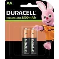 Duracell HR06 LSD Batería recargable AA Batería recargable, AA, 2 pieza(s), 2400 mAh, Multicolor, Blister