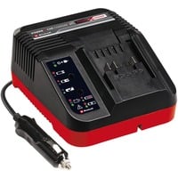 EINHELL Power X-Car Charger 3A, Cargador negro/Rojo