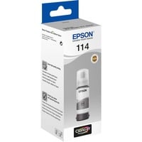 Epson 114 EcoTank Grey ink bottle, Tinta Gris, Epson, EcoTank ET-8550 EcoTank ET-8500, Rendimiento estándar, 70 ml, Inyección de tinta