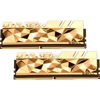 G.Skill Trident Z Royal F4-3600C14D-32GTEGA módulo de memoria 32 GB 2 x 16 GB DDR4 3600 MHz, Memoria RAM dorado, 32 GB, 2 x 16 GB, DDR4, 3600 MHz, 288-pin DIMM