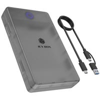 ICY BOX IB-388-CU3, Caja de unidades negro