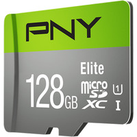 PNY P-SDU128V11100EL-GE, Tarjeta de memoria gris/Verde