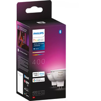Philips Hue White & Color Ambiance MR16 Smarter Spot 400 lm paquete doble, Lámpara LED 