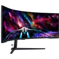 Samsung G95NC pantalla para PC 144,8 cm (57") 7680 x 2160 Pixeles Dual UHD QLED Blanco, Monitor de gaming blanco/Negro, 144,8 cm (57"), 7680 x 2160 Pixeles, Dual UHD, QLED, 1 ms, Blanco