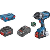 Bosch GDS 18V-1000 C Professional 1750 RPM Negro, Azul, Tornillo de percusión azul/Negro, Destornillador de impacto, Mango de pistola, 1/2", Negro, Azul, 1750 RPM, 1300 RPM
