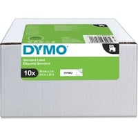 Dymo Value Pack Blanco Etiqueta para impresora autoadhesiva, Cinta de escritura Blanco, Etiqueta para impresora autoadhesiva, DP1, Desmontable, LabelPoint 350, LabelManager 350D, LabelManager 360D, LabelManager 400, LabelWriter 400 Duo,..., 1,9 cm