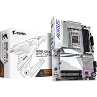 GIGABYTE B650E AORUS ELITE X AX ICE, Placa base blanco/Plateado