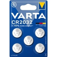 VARTA 06032 Batería de un solo uso CR2032 Litio Batería de un solo uso, CR2032, Litio, 3 V, 5 pieza(s), 230 mAh