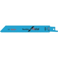 Bosch 2 608 656 027 hoja de sierra de calar, de sierra de marquetería y de sierra recíproca Hoja para sierra recíproca Bimetálico 100 pieza(s) Hoja para sierra recíproca, Metal, Pipa, Bimetálico, 2 mm, 0,9 mm, 15 cm