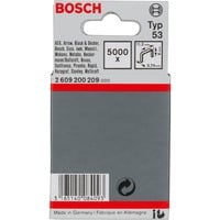 Bosch Grapas de alambre fino, tipo 53, 6/11,4mm 