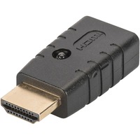 Digitus DA-70466 interruptor de video HDMI, Adaptador negro, HDMI, HDMI, HDMI, Negro, 3840 x 2160 Pixeles, 4K Ultra HD