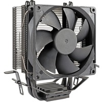 Inter-Tech 88885656, Disipador de CPU plateado/Negro