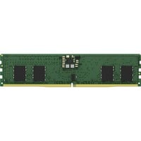 Kingston ValueRAM módulo de memoria 8 GB 1 x 8 GB DDR5 6400 MT/s 288-pin DIMM, Memoria RAM verde, 8 GB, 1 x 8 GB, DDR5, 288-pin DIMM