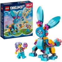 LEGO DREAMZzz Aventuras de Bunchu: Animales Creativos, Juegos de construcción Juego de construcción, 7 año(s), Plástico, 143 pieza(s), 143 g