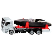 SIKU 2715 modelo a escala Modelo a escala de camión/tráiler Previamente montado 1:50, Automóvil de construcción Modelo a escala de camión/tráiler, Previamente montado, 1:50, MAN, Metal, Plástico, 3 año(s)