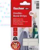 fischer 570493, Cinta adhesiva blanco
