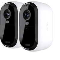 Arlo Essential 2K cámara para exteriores, Cámara de vigilancia blanco/Negro
