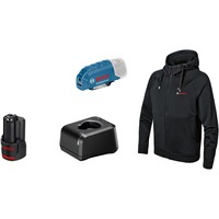 Bosch Heat+Jacket GHH 12+18V Kit talla M, Ropa de trabajo negro