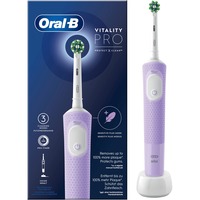 Braun Oral-B Vitality Pro D103, Cepillo de dientes eléctrico violeta/blanco