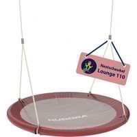 HUDORA Columpio nido Lounge 110 rojo/Beige