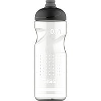 SIGG 6026.30, Botella de agua transparente/blanco