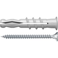 fischer Taco para hormigón celular FFA 8 S, Pasador gris claro