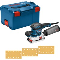 Bosch 0 601 292 801 lijadora portátil Lijadora orbital 11000 RPM 22000 OPM azul, Lijadora orbital, Abrazadera/Velcro, 11000 RPM, 16000 OPM, 22000 OPM, 2,4 mm