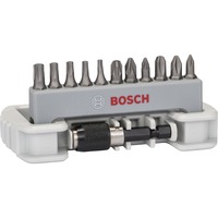 Bosch Juego de puntas Extra Duro, 11+1 piezas, Conjuntos de bits 