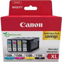 Canon 9182B010 cartucho de tinta 4 pieza(s) Original Alto rendimiento (XL) Negro, Cian, Magenta, Amarillo Alto rendimiento (XL), Negro, Cian, Magenta, Amarillo, 4 pieza(s), Multipack