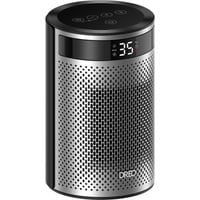 DREO Calefactor Atom 416, Termoventiladores negro/Plateado