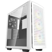 DeepCool CK560 Midi Tower Blanco, Cajas de torre blanco, Midi Tower, PC, Blanco, ATX, EATX, micro ATX, Mini-ATX, ABS, SPCC, Vidrio templado, Ventiladores de la caja