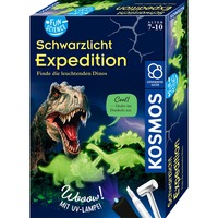 KOSMOS Fun Science Expedición de luz negra, Caja de experimentos 