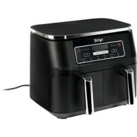 Ninja Foodi Freidora de aire caliente de doble zona AF300EU negro