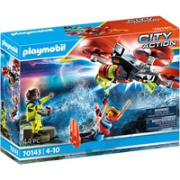 PLAYMOBIL City Action 70143 juguete de construcción, Juegos de construcción Set de figuritas de juguete, 4 año(s), Plástico, 44 pieza(s)