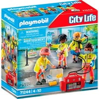 PLAYMOBIL City Life - Equipo de rescate, Juegos de construcción 
