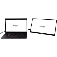 Verbatim 49592 pantalla para PC 39,6 cm (15.6") 1920 x 1080 Pixeles Full HD LCD Pantalla táctil Negro, Monitor LED negro, 39,6 cm (15.6"), 1920 x 1080 Pixeles, Full HD, LCD, 6 ms, Negro