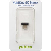 Yubico YubiKey 5C Nano, Llave de seguridad negro